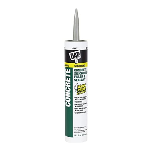 Concrete and Mortar Filler and Sealant, Gray, 10.1 Oz