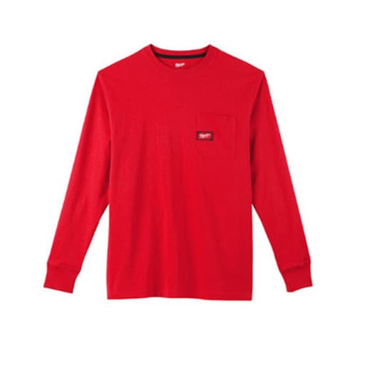Heavy Duty Pocket T-Shirt - Long Sleeve