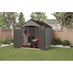 10-ft x 7-ft Gable Resin Storage Shed