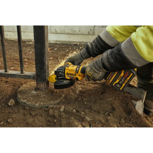 60V MAX 4-1/2 in. - 6 in. Side Handle Detect Grinder