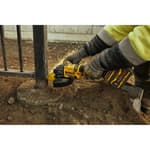 60V MAX 4-1/2 in. - 6 in. Side Handle Detect Grinder