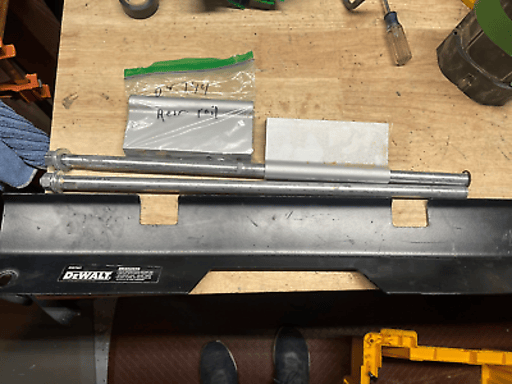 Out Feed and Side Support