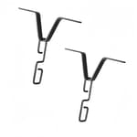 2 Pcs Rain Chain Clip for Gutter Adapter,Outside V Style Copper Hook Hanger Iron Connector,Rain Chain Water Diverter Accessories, Outdoor Hardware Accessory