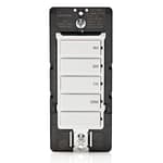 Countdown Timer Switch for household lights, heaters and exhaust fans, 30 min, 1-2-4 hour, No Neutral Wire Required, Single Pole, 15A, 1/2 HP/9.8A Fan/Motor, DT104-1LW, White