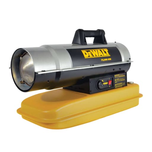 75,000 BTU/HR Forced Air Kerosene Construction Heater