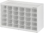 Storage Organizer Small 30 Drawer Bin Modular Storage System Stackable
