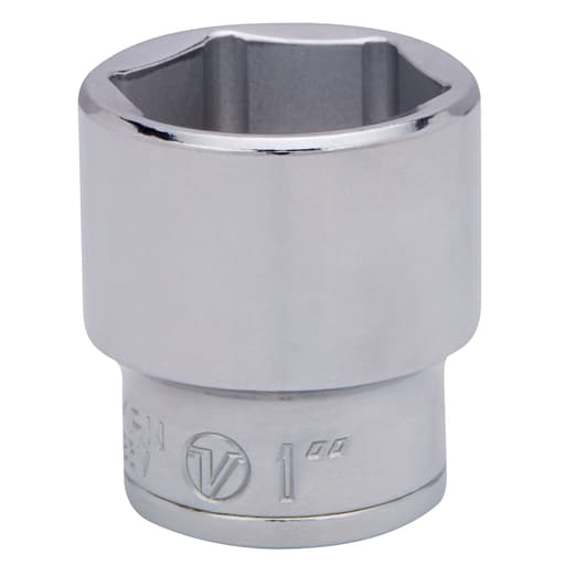 1/2 Dr 6-Point Shallow Socket