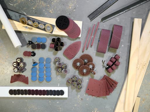 1/4 Sheet Sander Sand Paper