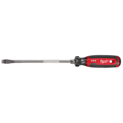 3/8" Slotted x 8" Shank Cushion Grip Screwdriver