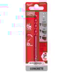 1/4" x 2" x 4" SHOCKWAVE Carbide Hammer Drill Bit