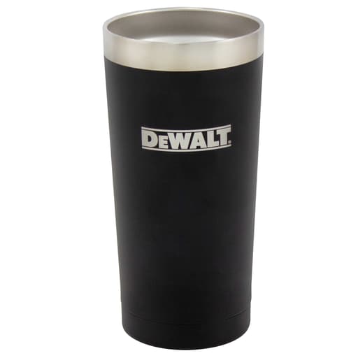 20 oz Black Powder Coated Tumbler