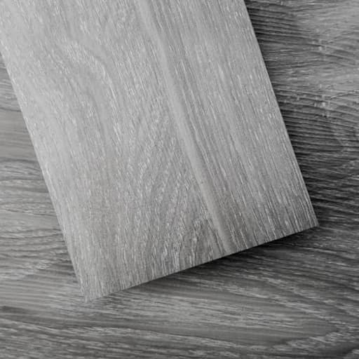 Peel and Stick Floor Tile Vinyl Wood Plank 36-Pack 54 Sq.Ft, Light Grey, Rigid Surface Hard Core Easy DIY Self-Adhesive Flooring