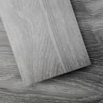 Peel and Stick Floor Tile Vinyl Wood Plank 36-Pack 54 Sq.Ft, Light Grey, Rigid Surface Hard Core Easy DIY Self-Adhesive Flooring