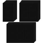 20 Pcs Black Wall Insulation Gasket Rectangle Wall Plate Outlet Sealers Foam Replacement Weatherproof Gasket Sealer Energy Saving for Electrical Outlet Plates Switch Covers