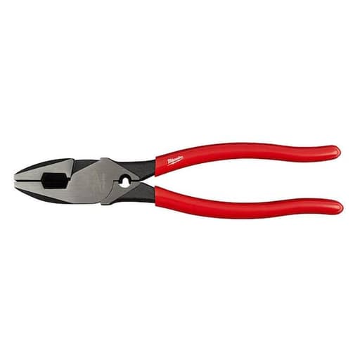 High-Leverage Lineman's Pliers with Crimper