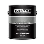 UT-113 Medium Gray - 1 Gallon: Medium Texture, Non-Submersible, Water-Based, Rubberized Non-Skid Coating