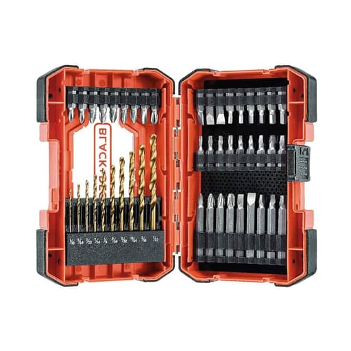 Drill Bit Set / Screwdriver Bit Set, 46-Piece