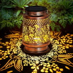 Solar Lantern Outdoor Lamp Waterproof Decorations Garden Decor, Christmas Birthday Gifts for Women, Mom, Grandma Decorative Garden, Yard, Patio, Lawn, Balcony Porch - Hummingbird
