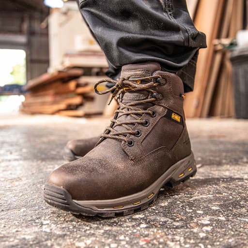 Halogen Lite Men's Leather Safety Toe Work Boot