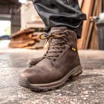 Halogen Lite Men's Leather Safety Toe Work Boot