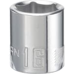 3/8-in Drive 16mm 6 Point Shallow Socket