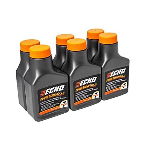 , Echo 6450001G Power Blend Gold Oil Mix 50:1 for 2 stroke2cycle Outdoor Power Equipment, High Performance Semi Synthetic, Low Smoke Emission 2.6 fl oz (6 Pack), 6450001G 2.6 fl oz