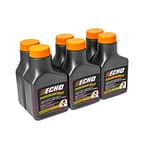 , Echo 6450001G Power Blend Gold Oil Mix 50:1 for 2 stroke2cycle Outdoor Power Equipment, High Performance Semi Synthetic, Low Smoke Emission 2.6 fl oz (6 Pack), 6450001G 2.6 fl oz
