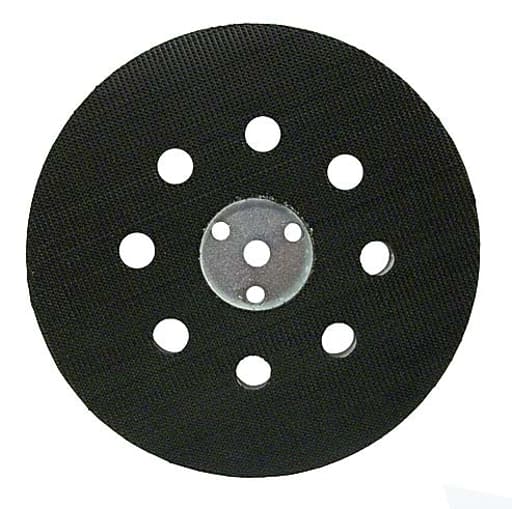 5" (128 mm) 8-hole extra-soft hook-and-loop backing pad