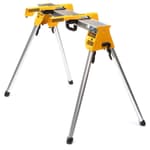 Heavy Duty Work Stand with Miter Saw Mounting Brackets