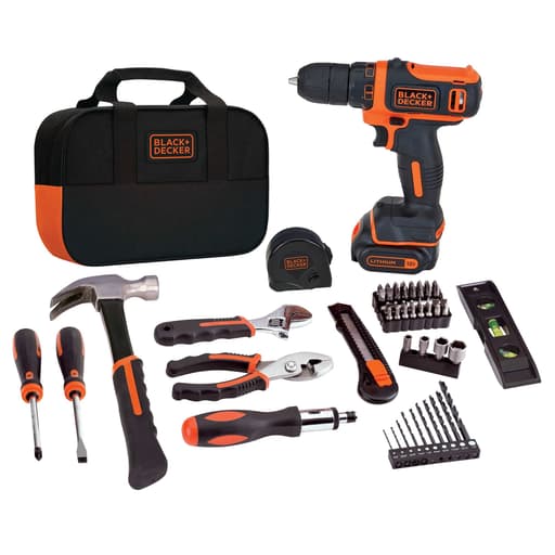 12V MAX* Cordless Drill/Driver + 59 Piece Project Kit