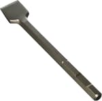 2 x 12 in. scraping chisel, 3/4 in. hex shank
