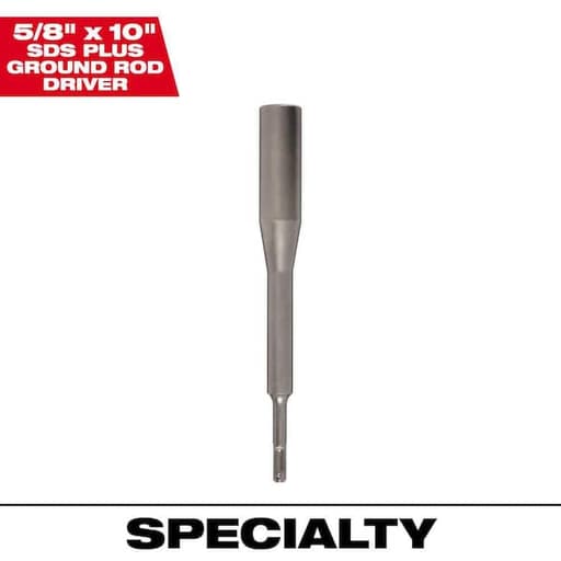 SDS+ 5/8"X10" Ground Rod Driver