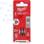 Shockwave Pozidriv Impact Bits