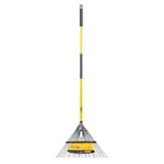46 in. 24-Tine Fiberglass Handle Leaf Rake