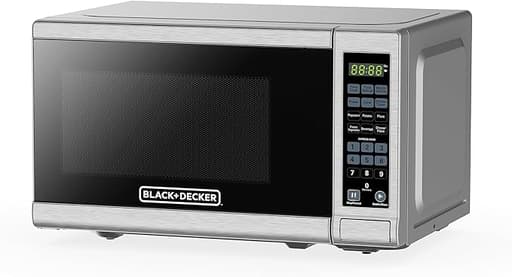 0.7 Cu. Ft. Digital Microwave, Stainless Steel