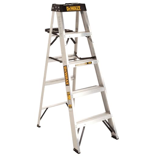 5 ft. Aluminum Stepladder (300 lb load capacity)