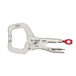 6" Torque Lock Locking C-Clamp with Regular Jaws