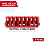 Small & Medium Case Rows for Impact Driver Accessories