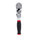 1/4 in Drive Comfort Grip Flex Head Ratchet