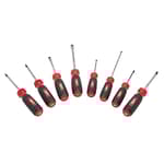 8 Piece Screwdriver Set with Square Recess