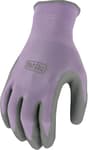 Purple Ladies Foam Nitrile Grip Glove