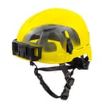 BOLT Yellow Safety Helmet with IMPACT ARMOR Liner
