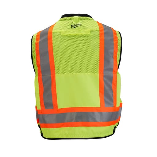 Class 2 Surveyor's High Visibility Safety Vest - L/XL