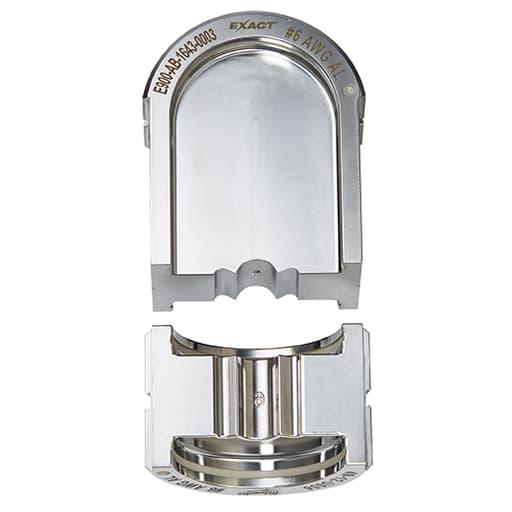 Exact #6 Aluminum 12T U Style Die