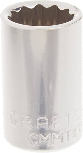 1/2-in Drive 5/8-in 12 Point SAE Shallow Socket