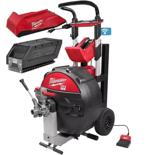 Sewer Drum Machine for 5/8" - ¾" Cable Kit