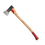 Forest Maul Wood Splitter Axe - 31” Tree Felling Wood Splitting Axe with Ash Handle and Steel Log Splitter Wedge Blade - German-Made Splitting Maul - Camping and Bushcraft Gear by Kings County Tools