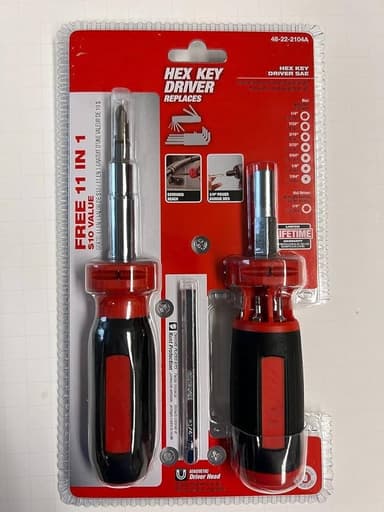 10 In1 SAE Hex Key Driver