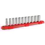 3/8-in Drive Metric 6 Point Deep Socket Set