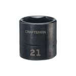 3/8-in Drive 21mm Impact Shallow Socket